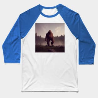 Sasquatch in Nature Baseball T-Shirt